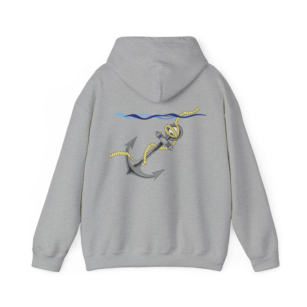Anchor of My Soul Hoodie - Nautical Anchor & Rope Graphic Sweatshirt