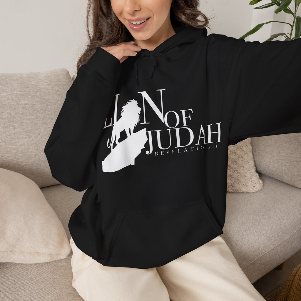 Lion of Judah Hoodie — Christian Faith Lion Silhouette Sweatshirt