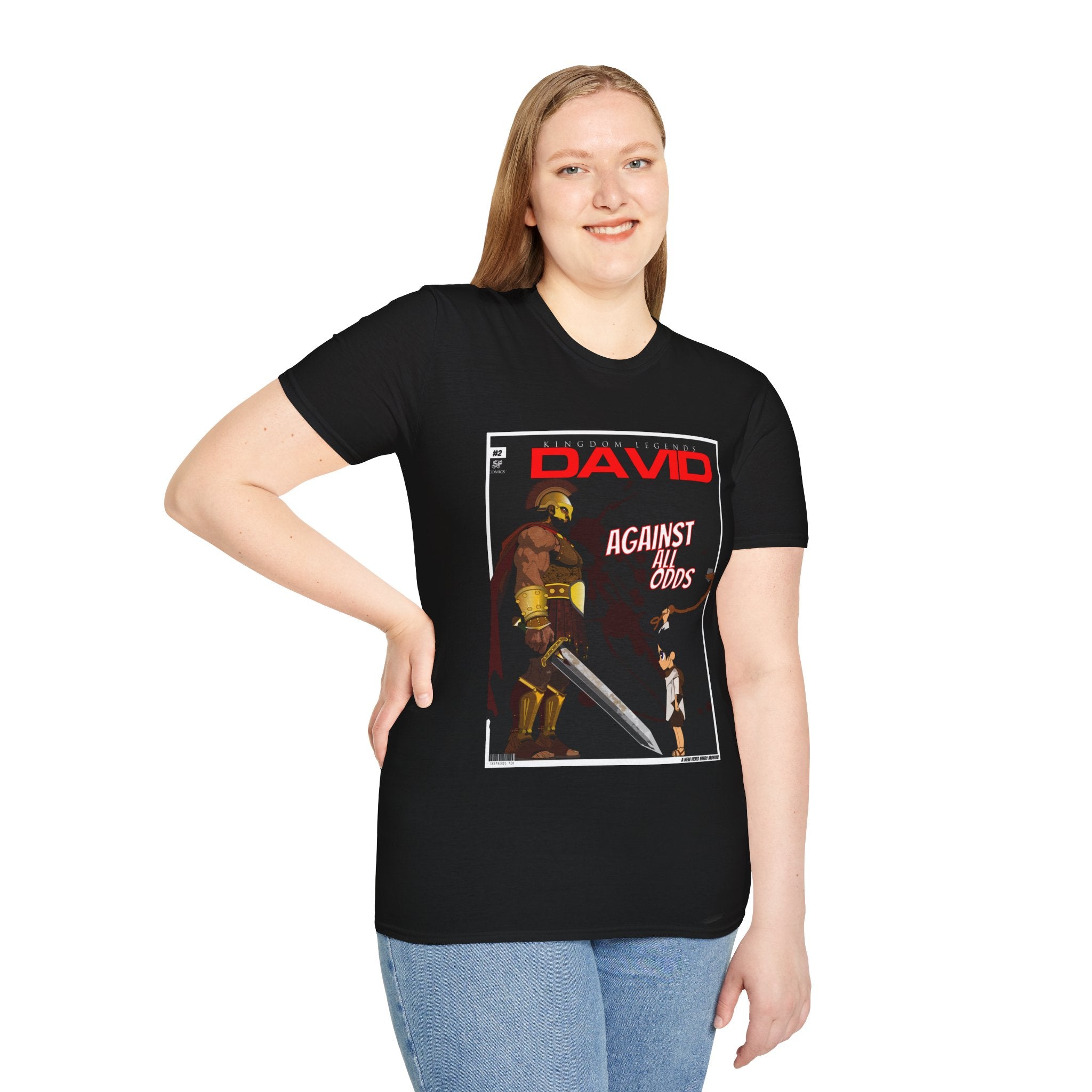 Kingdom Legends Series T‑Shirt — "David" Graphic Tee