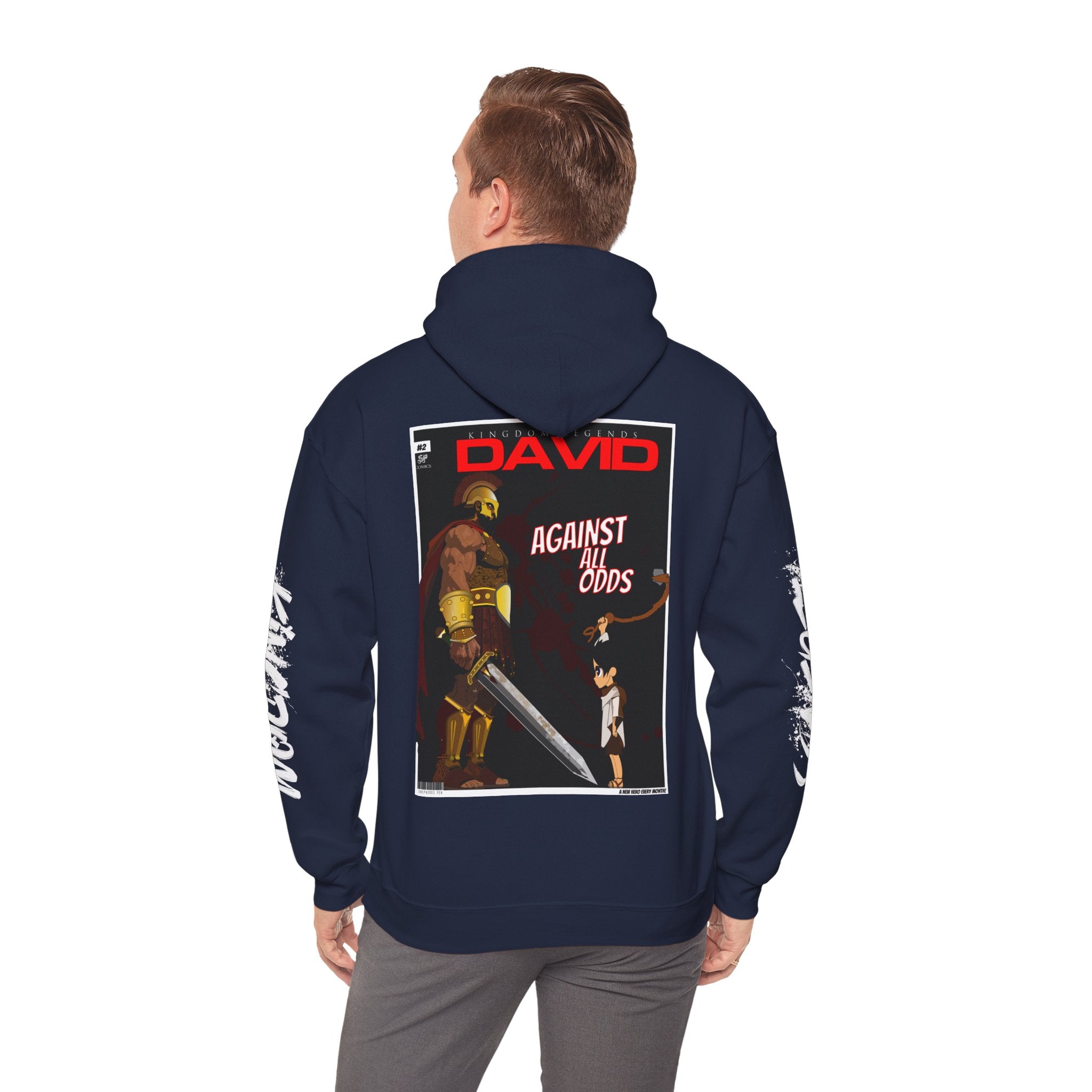 Kingdom Legends Series "Against All Odds" Hoodie -  Graphic Hooded Sweatshirt