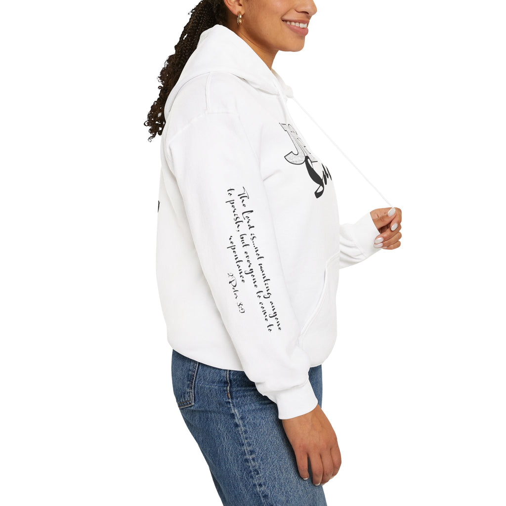 Jesus Saves Hoodie — Christian Inspirational  (“You are reading this, it’s not too late”)