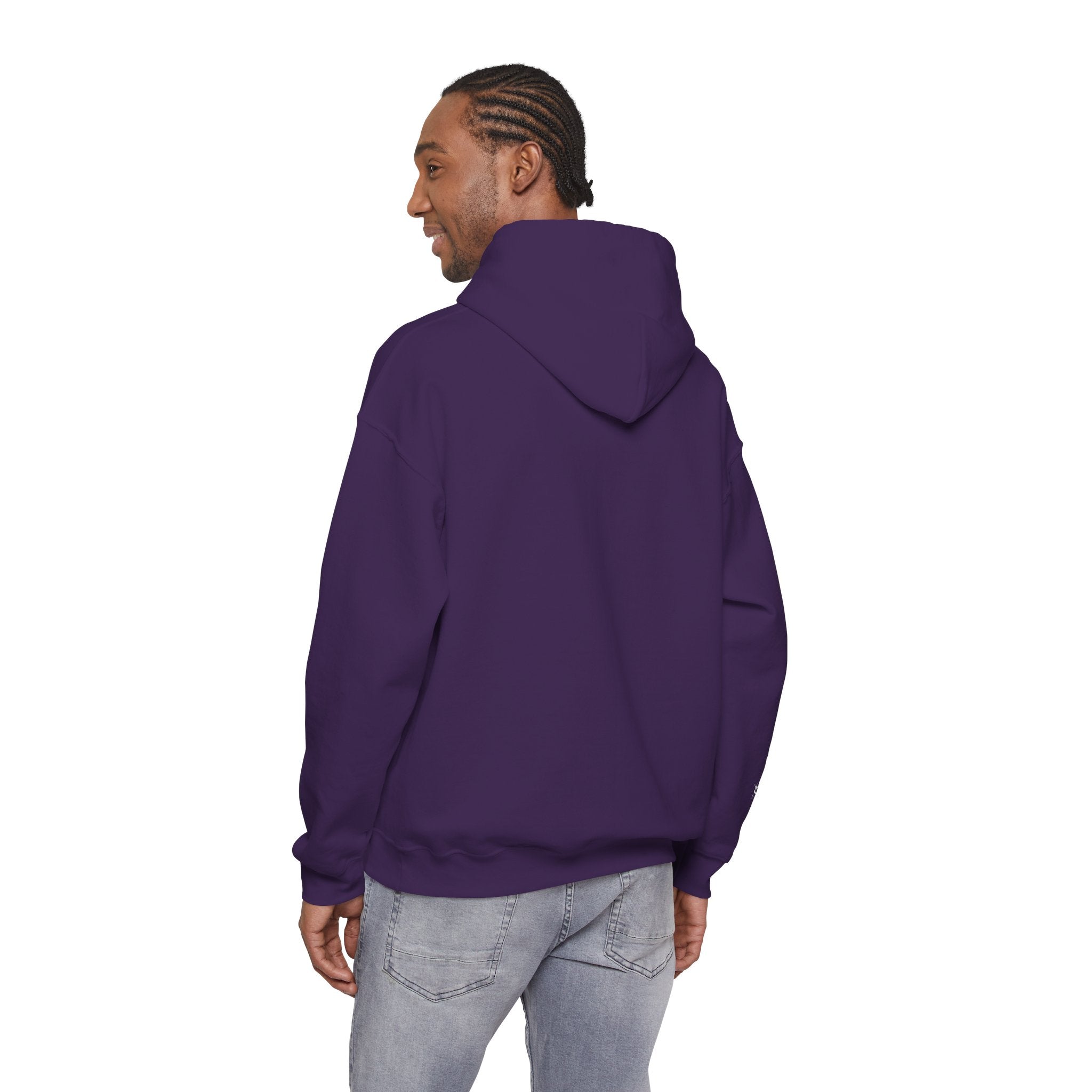 Hoodie — 'Love' Gothic Script Pullover (Love Over Everything)