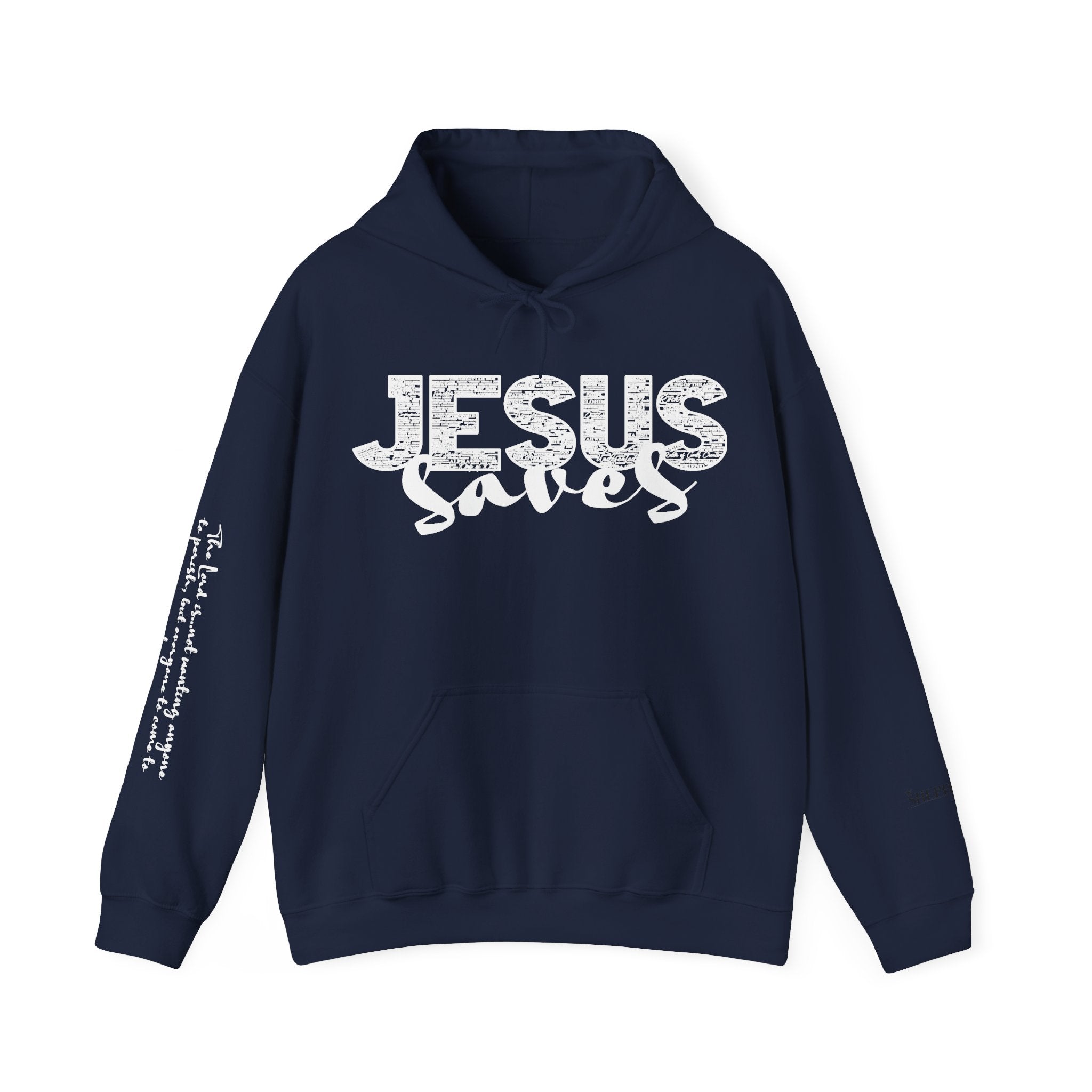 Jesus Saves Hoodie — Christian Inspirational  (“You are reading this, it’s not too late”)