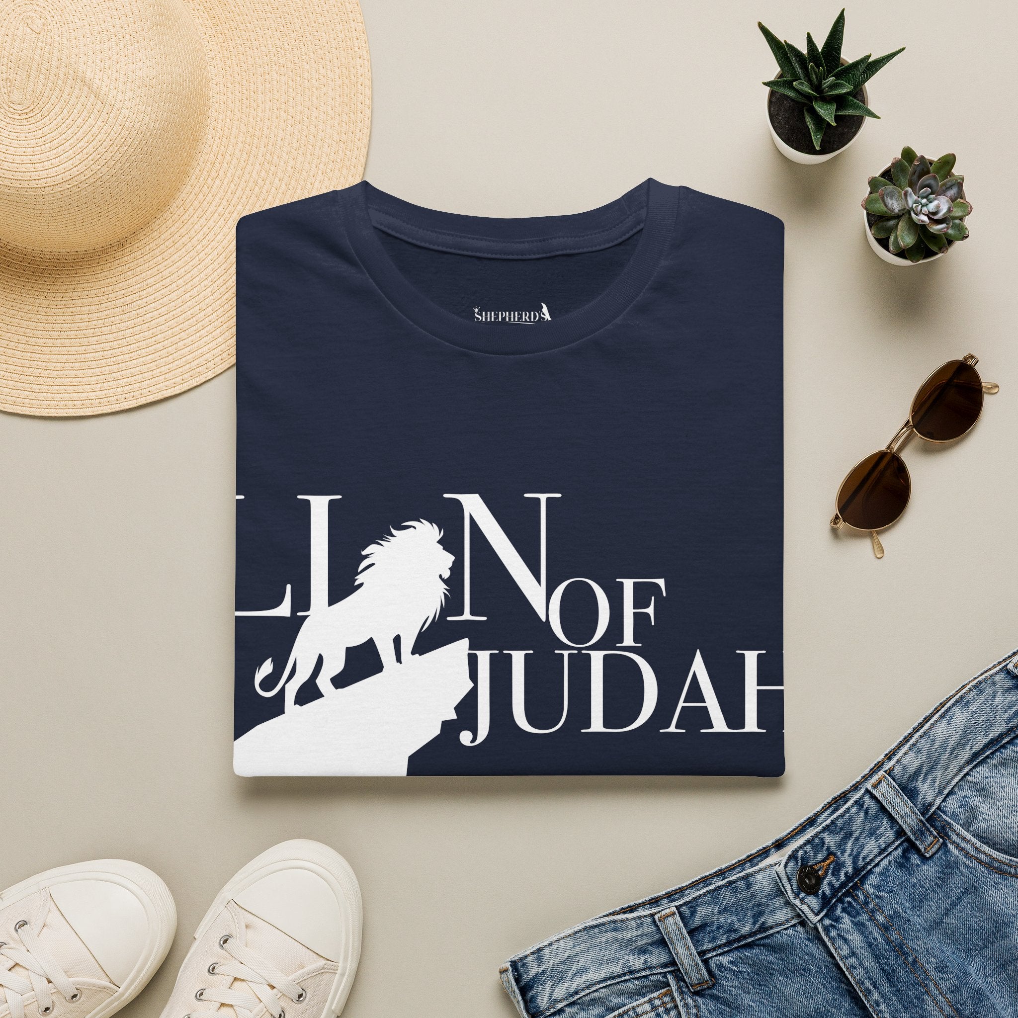 Lion of Judah T‑Shirt — Christian Faith Graphic Tee