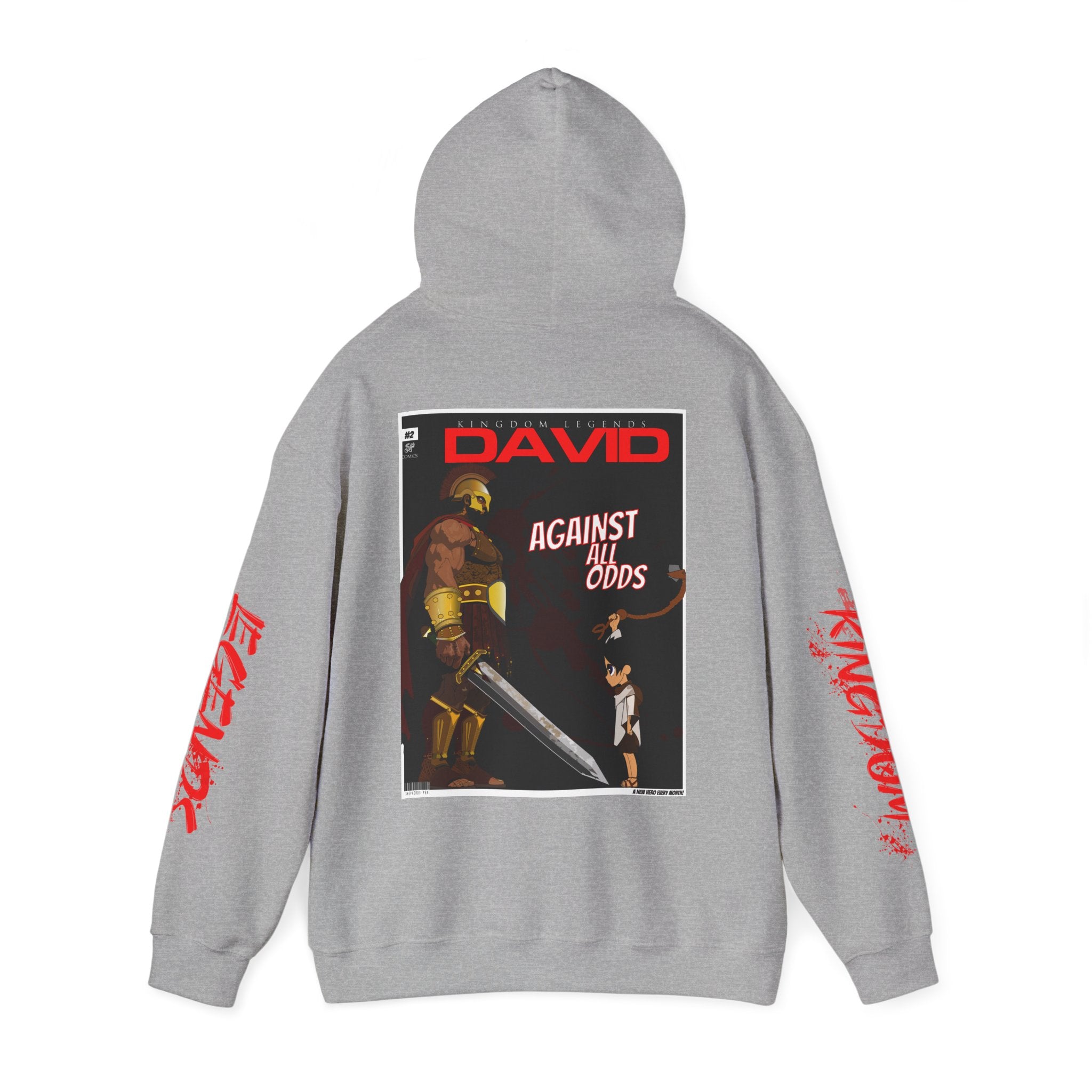 Kingdom Legends Series "Against All Odds" Hoodie -  Graphic Hooded Sweatshirt