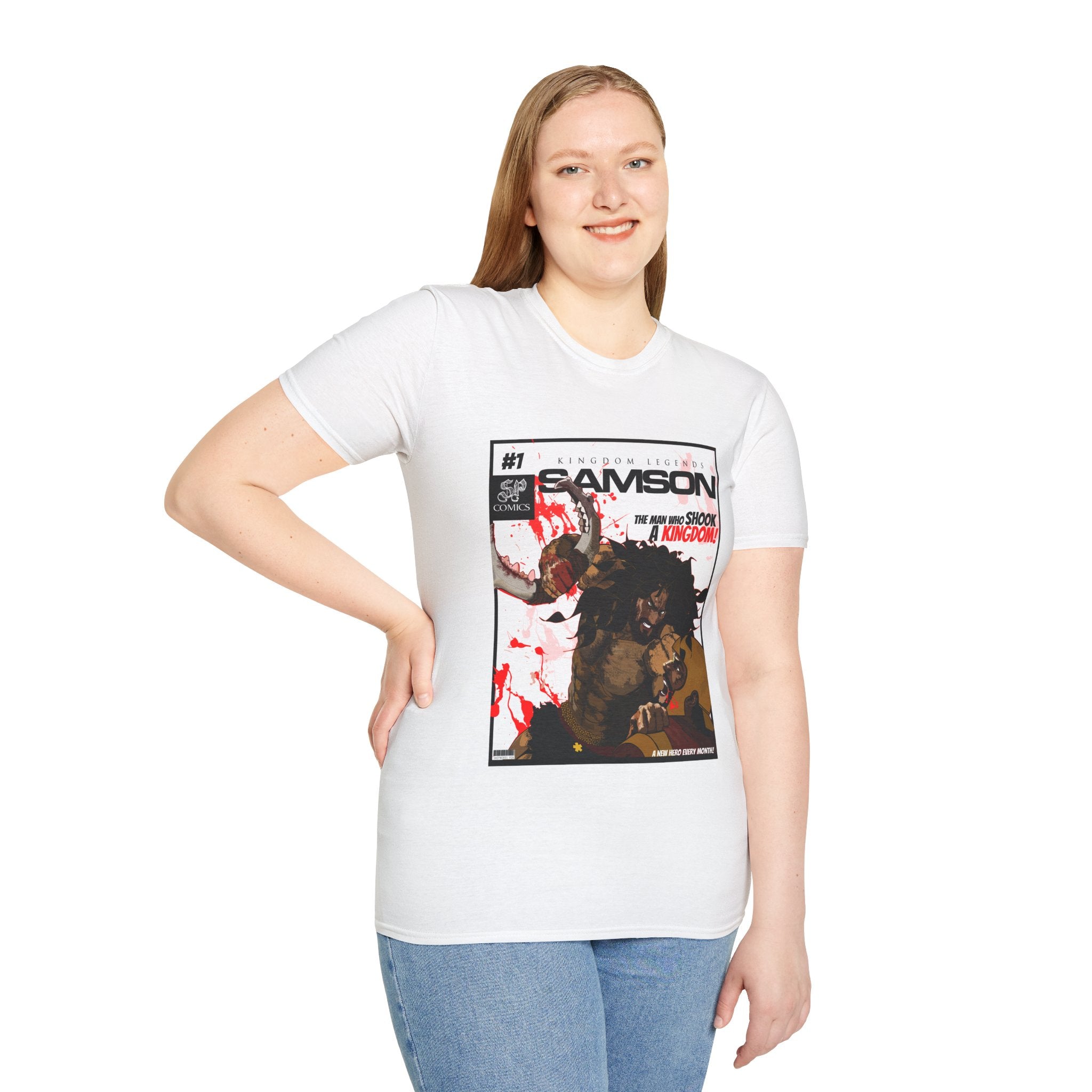 Kingdom Legends Series T-Shirt — "Samson" Graphic Tee