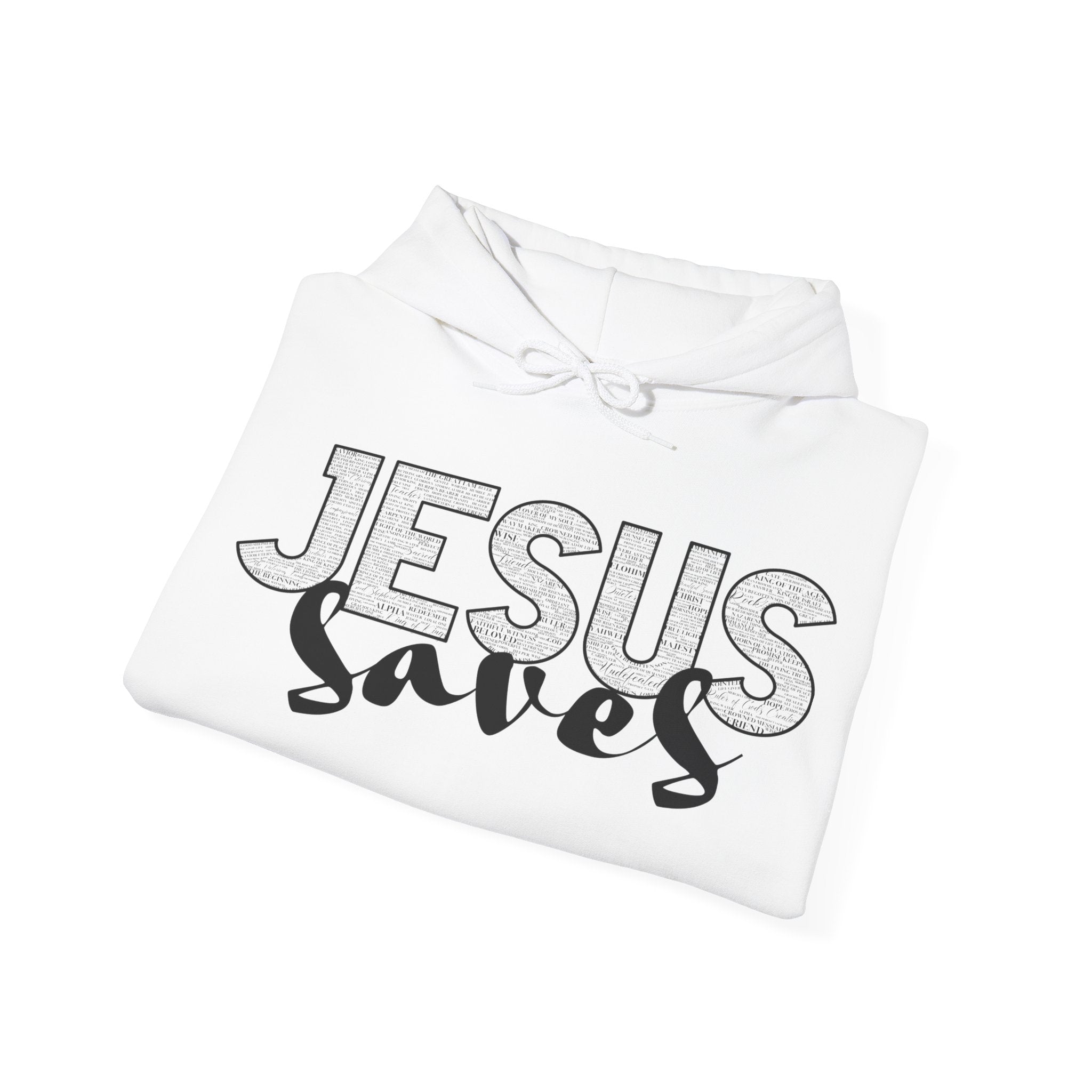 Jesus Saves Hoodie — Christian Inspirational  (“You are reading this, it’s not too late”)
