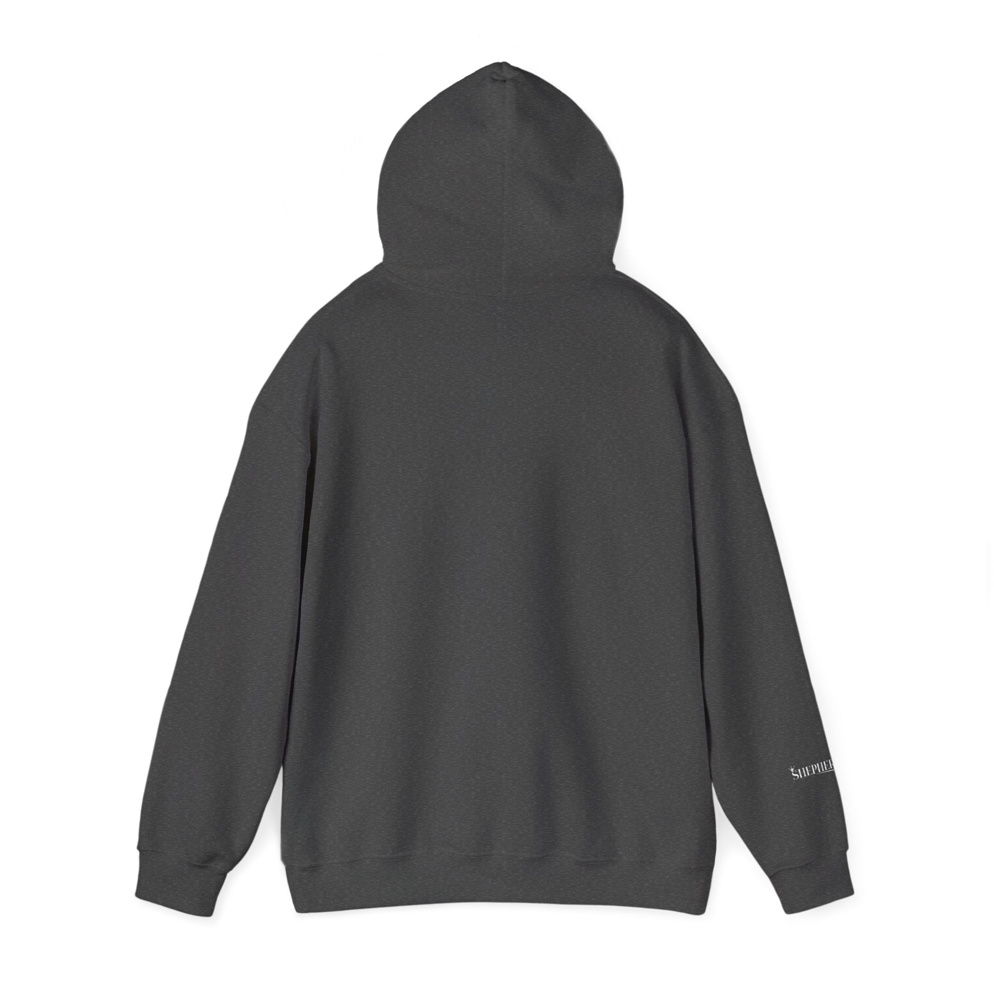 Hoodie — 'Love' Gothic Script Pullover (Love Over Everything)