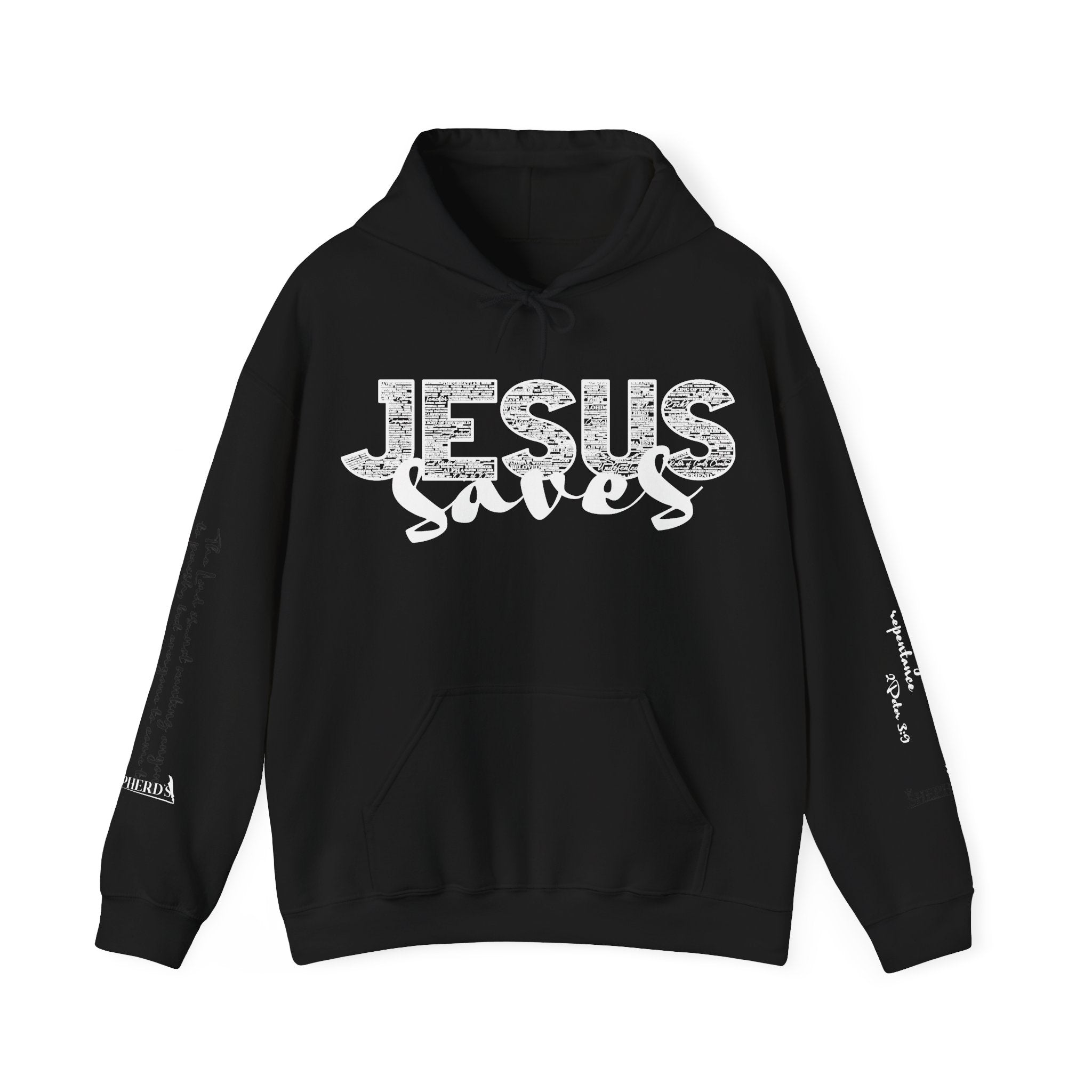 Jesus Saves Hoodie — Christian Inspirational  (“You are reading this, it’s not too late”)