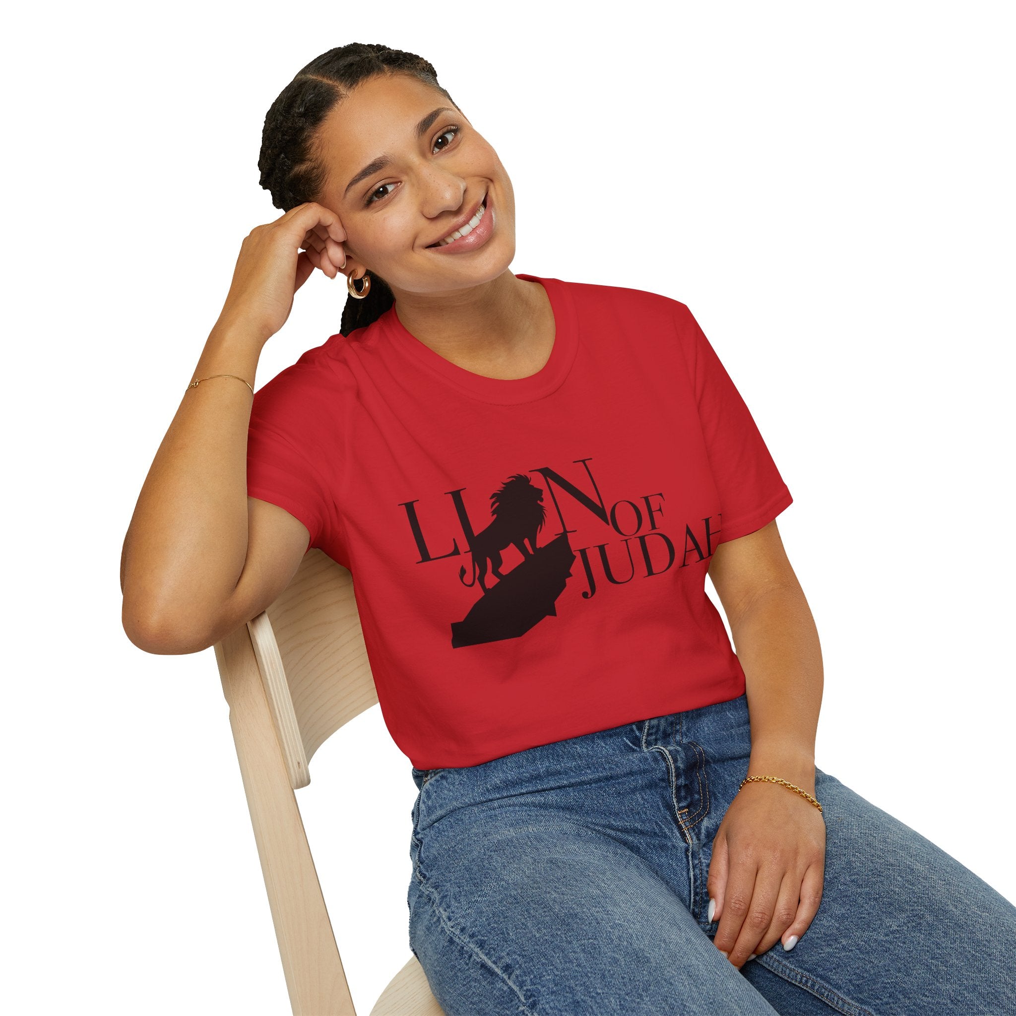Lion of Judah T‑Shirt — Christian Faith Graphic Tee